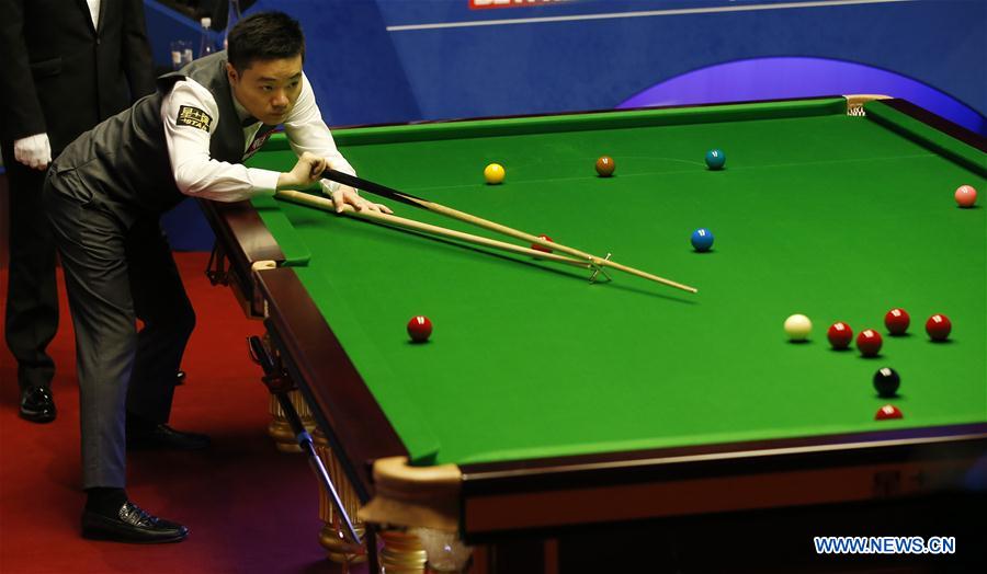(SP)BRITAIN-SHEFFIELD-SNOOKER-WORLD CHAMPIONSHIP-DAY 4