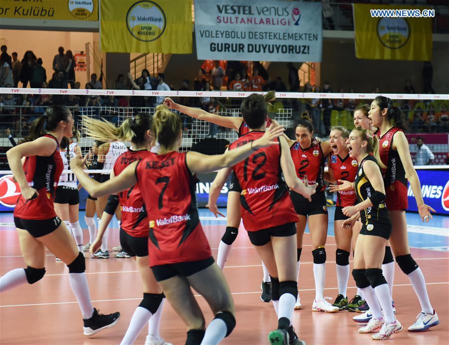 (SP)TURKEY-ISTANBUL-VOLLEYBALL-TURKISH WOMEN LEAGUE-FINAL