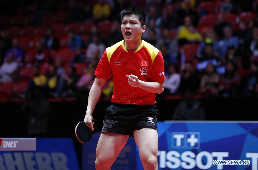 (SP)SWEDEN-HALMSTAD-TABLE TENNIS-WORLD TEAM CHAMPIONSHIPS-DAY 3