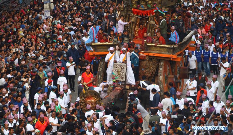 NEPAL-LALITPUR-RATO MACHHENDRANATH FESTIVAL