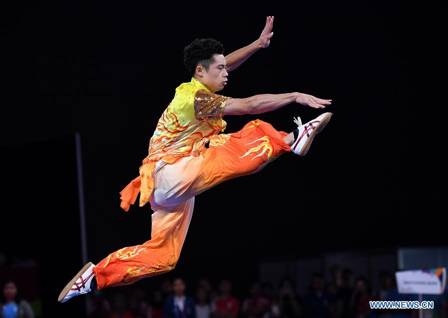 (SP)INDONESIA-JAKARTA-ASIAN GAMES-WUSHU-MEN&rsquo;S CHANGQUAN