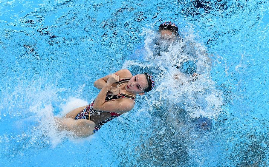 (SP)INDONESIA-JAKARTA-ASIAN GAMES-ARTISTIC SWIMMING