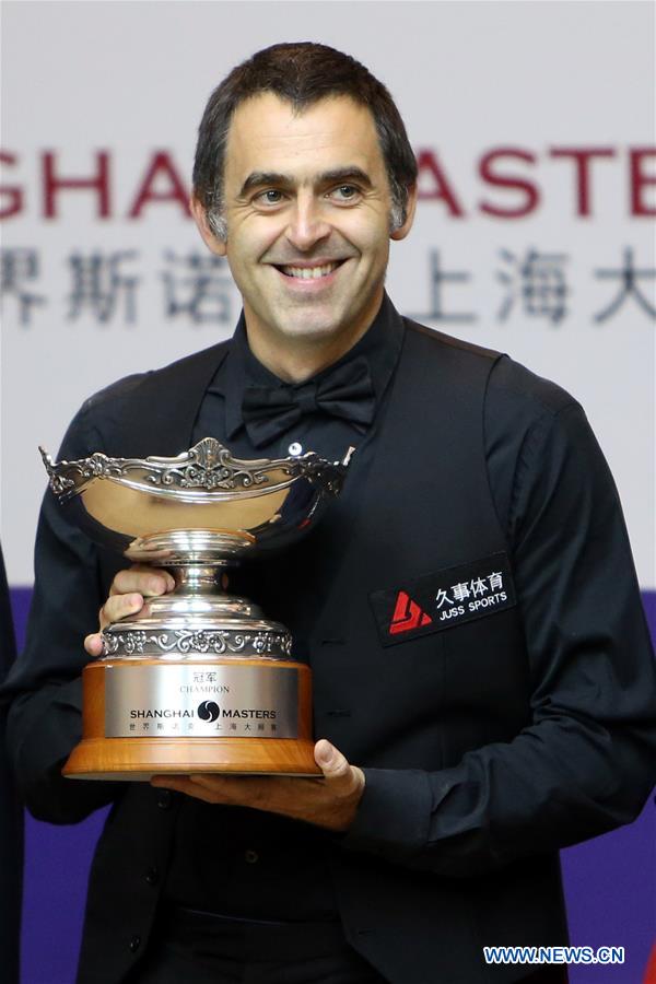 (SP)CHINA-SHANGHAI-SNOOKER-SHANGHAI MASTERS 2018 (CN)