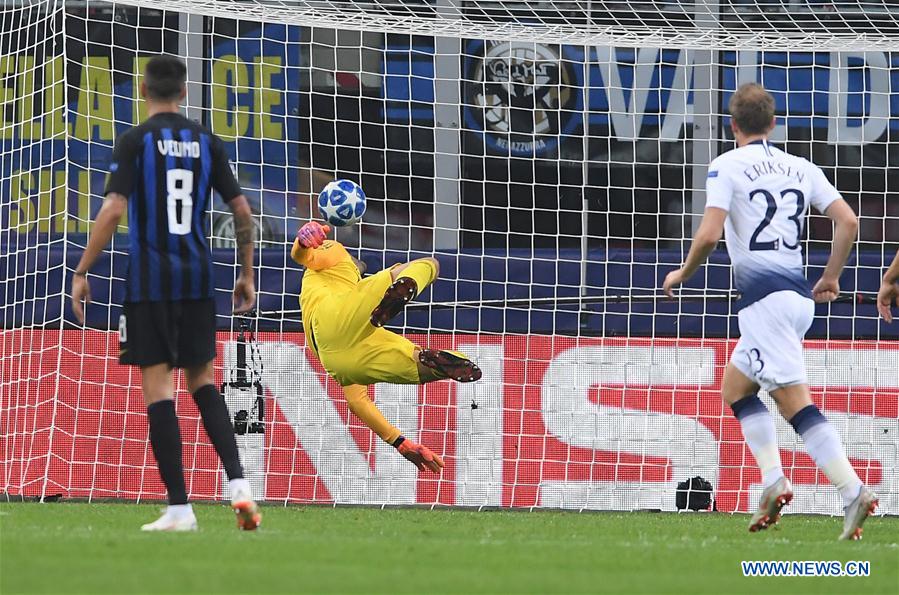 (SP)ITALY-MILAN-UEFA CHAMPIONS LEAGUE-INTER-HOTSPUR