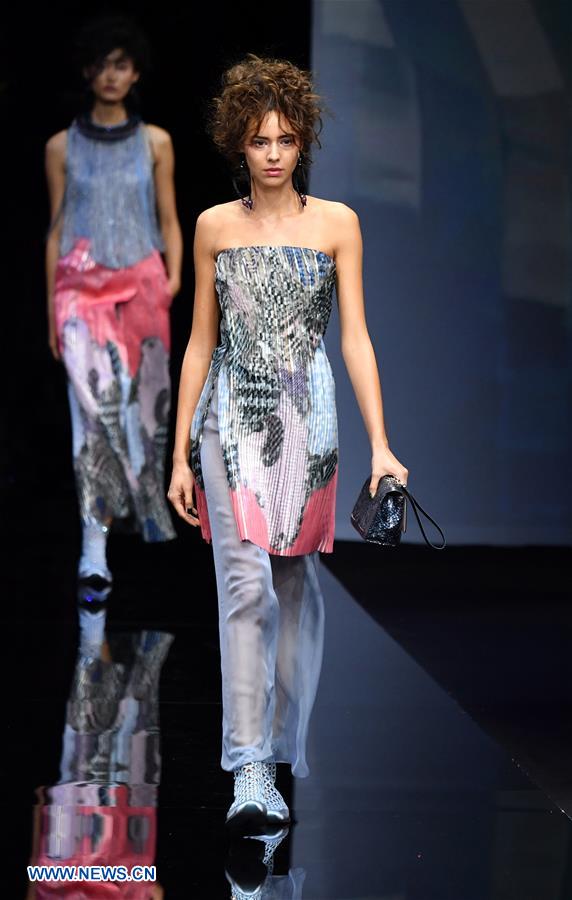ITALY-MILAN-FASHION WEEK-GIORGIO ARMANI