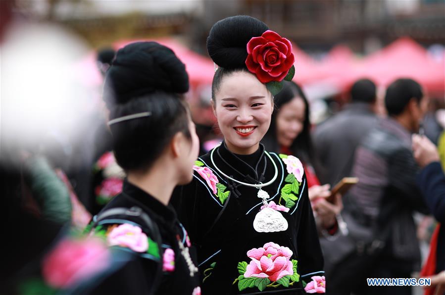 #CHINA-GUIZHOU-MIAO ETHNIC GROUP-NEW YEAR-CELEBRATION (CN)