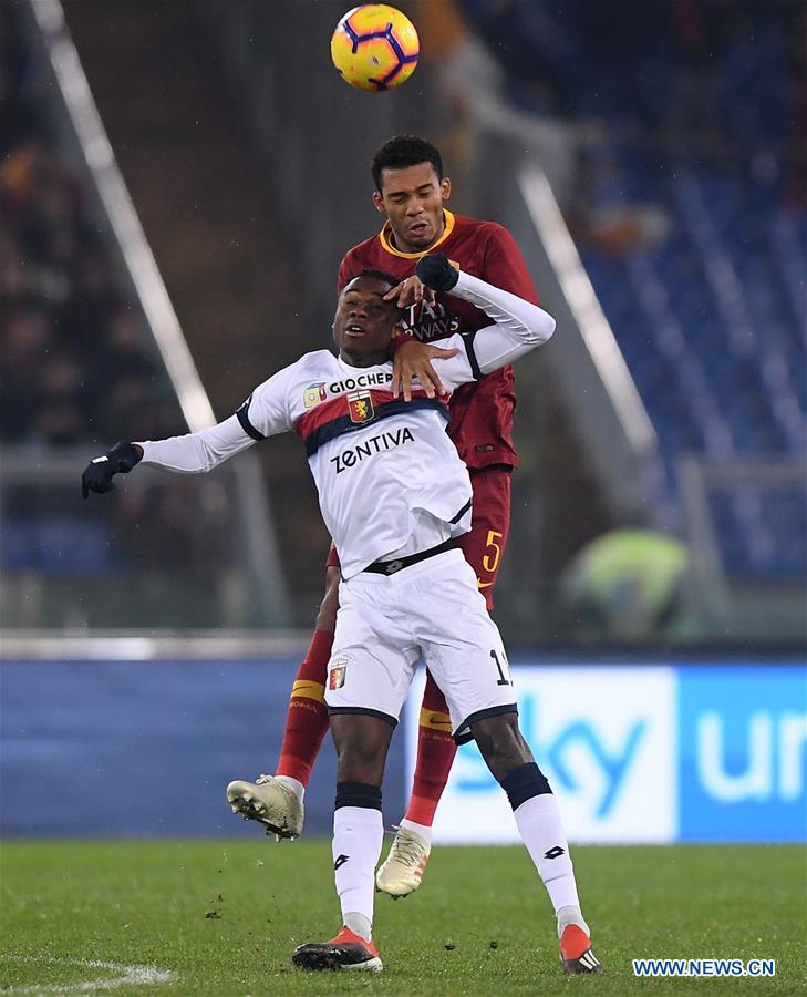 (SP)ITALY-ROME-SOCCER-SERIE A-ROMA VS GENOA