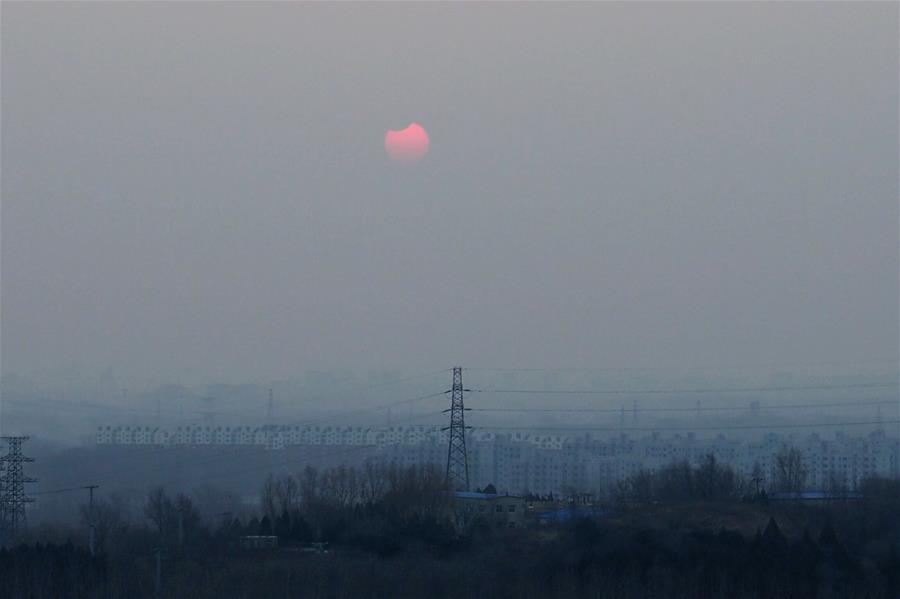 #CHINA-PARTIAL SOLAR ECLIPSE (CN)