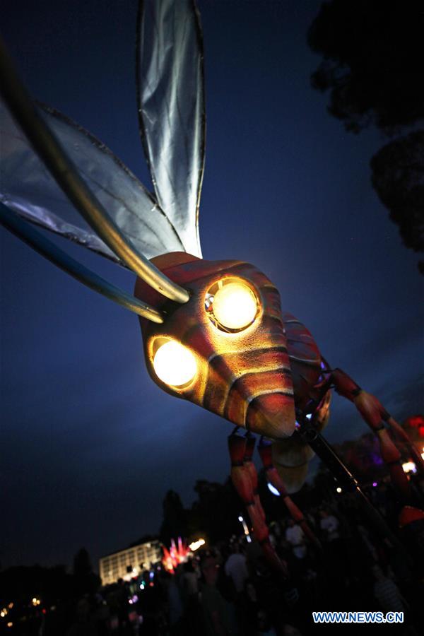 AUSTRALIA-CANBERRA-ENLIGHTEN FESTIVAL