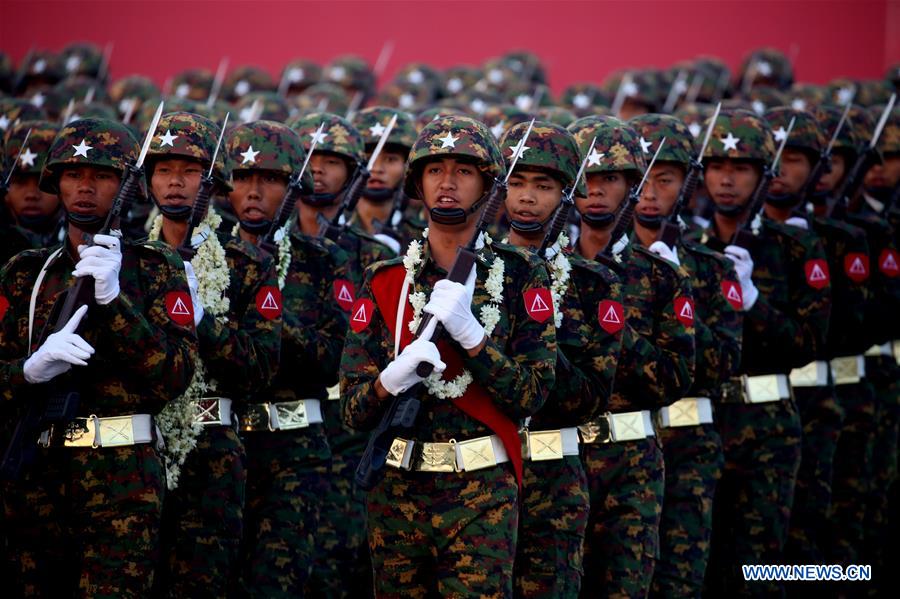 MYANMAR-NAY PYI TAW-74TH ARMED FORCES DAY