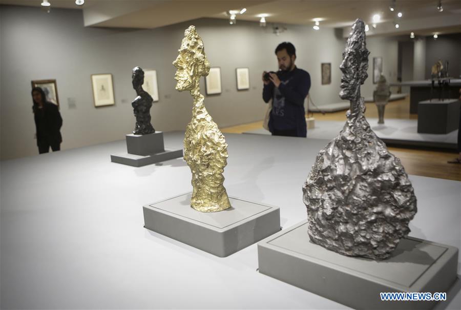 CANADA-VANCOUVER-ALBERTO GIACOMETTI-ART EXHIBITION