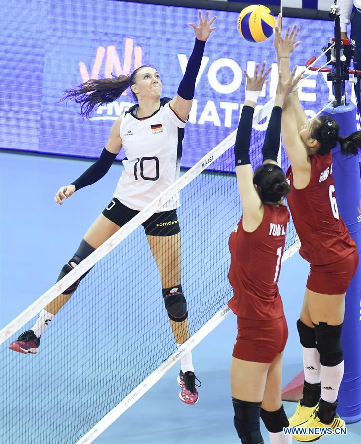 (SP)CHINA-NINGBO-VOLLEYBALL-FIVB NATIONS LEAGUE-CHN VS GER (CN)