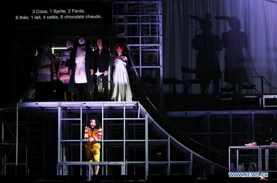 FRANCE-AVIGNON-FESTIVAL D'AVIGNON-TEAHOUSE-REHEARSAL