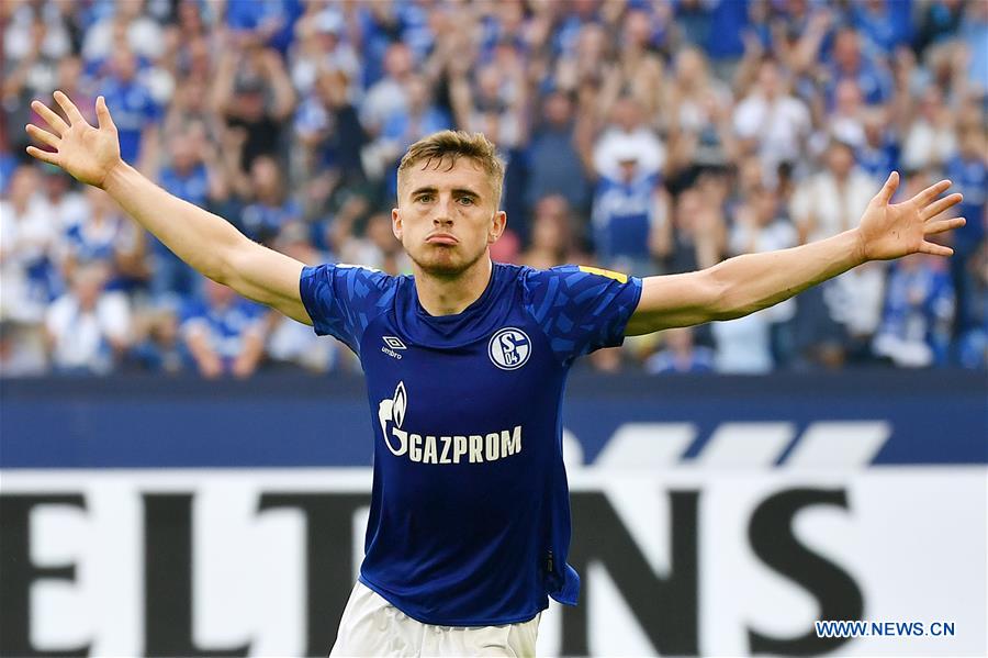 (SP)GERMANY-GELSENKIRCHEN-SOCCER-BUNDESLIGA-SCHALKE 04 VS HERTHA BSC