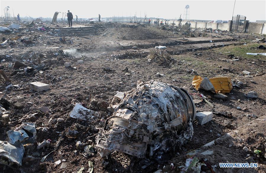 IRAN-TEHRAN-AIR CRASH-BLACK BOX-FILE PHOTO