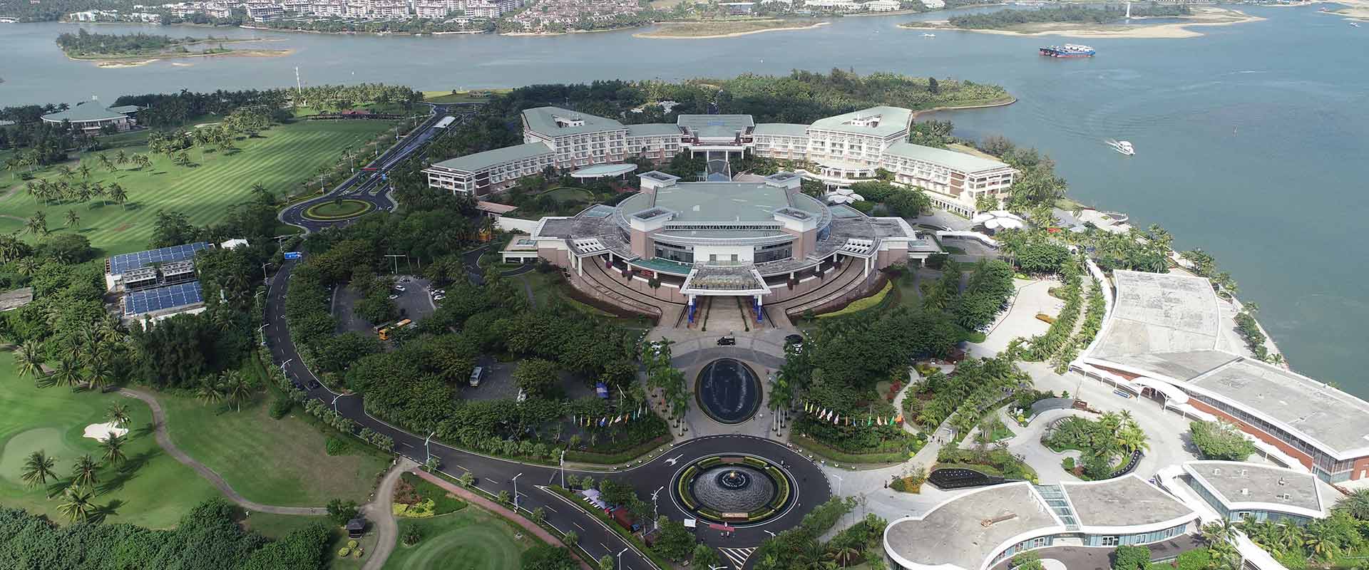 &ldquo;2018中國(guó)企業(yè)家博鰲論壇&rdquo;外景航拍