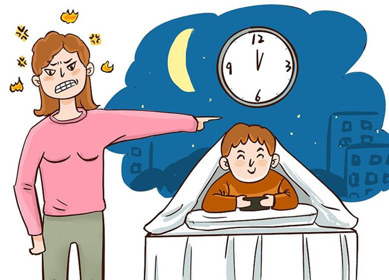 摸黑玩手機，小心晃出急性青光眼