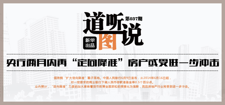 央行兩月內(nèi)再"定向降準(zhǔn)" 房產(chǎn)或受進一步?jīng)_擊