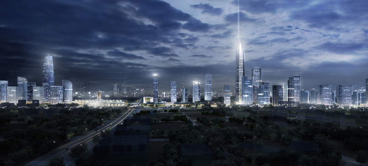 石家莊中央商務區(qū)的南區(qū)和北區(qū)，將分別以金融和智慧為核心進行建設，帶動產(chǎn)業(yè)經(jīng)濟集聚