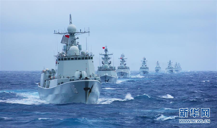 (人民海軍70年·新華全媒頭條·圖文互動)(4)向著深藍(lán)出發(fā)——獻(xiàn)給人民海軍成立70周年