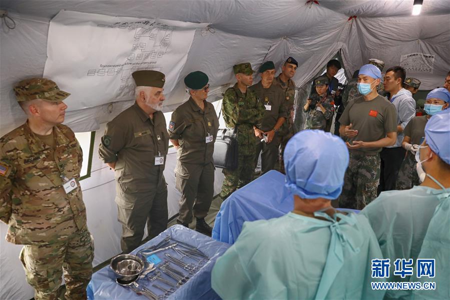 （國際）（2）多國軍官觀摩中德&ldquo;聯(lián)合救援-2019&rdquo;衛(wèi)勤實(shí)兵聯(lián)合演習(xí)