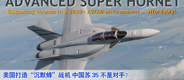 美國打造&ldquo;沉默蜂&rdquo;戰(zhàn)機(jī) 中國蘇35不是對(duì)手？