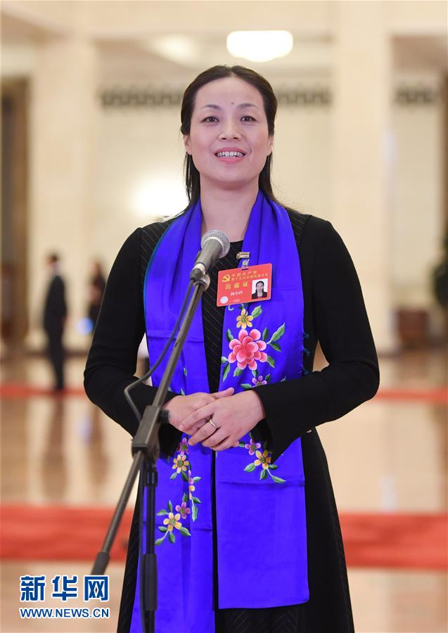 （十九大&middot;黨代表通道）（19）采訪黨代表