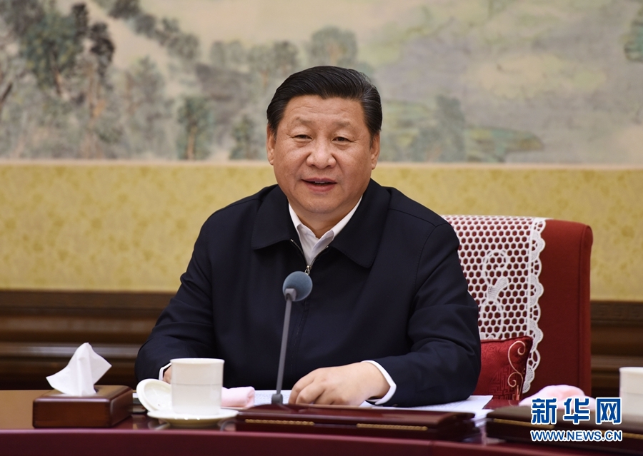 12月28日至29日，中共中央政治局召開專題民主生活會，對照檢查踐行&ldquo;三嚴(yán)三實(shí)&rdquo;情況，討論研究加強(qiáng)黨風(fēng)廉政建設(shè)措施。中共中央總書記習(xí)近平主持會議并發(fā)表重要講話。新華社記者 李學(xué)仁 攝 