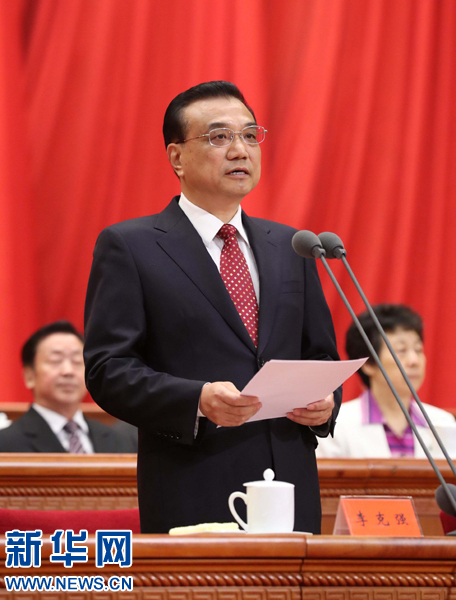 8月1日，慶祝中國人民解放軍建軍90周年大會(huì)在北京人民大會(huì)堂隆重舉行。中共中央政治局常委、國務(wù)院總理李克強(qiáng)主持大會(huì)。新華社記者 劉衛(wèi)兵 攝