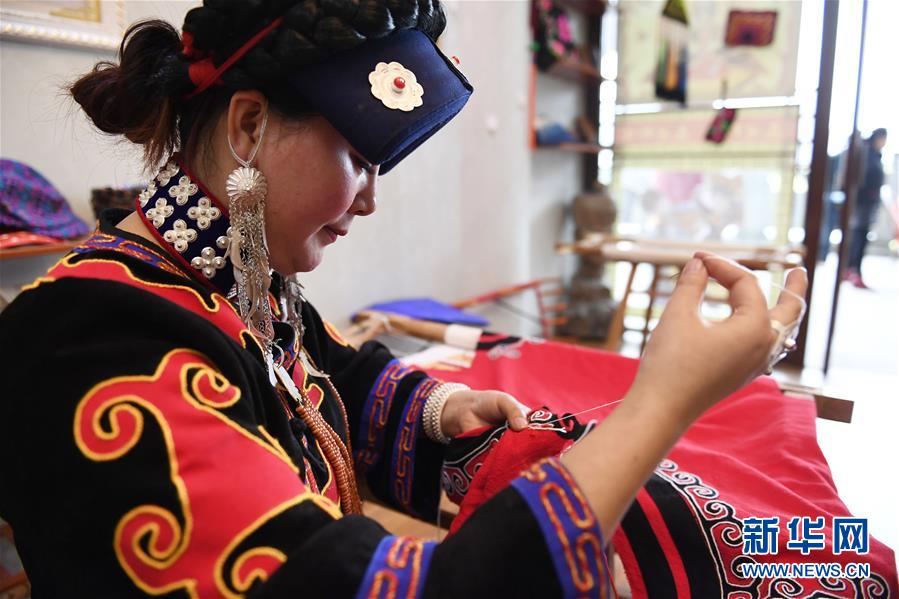 （兩會&middot;基層代表履職故事）（4）全國人大代表喬進雙梅：&ldquo;花間&rdquo;繡出美麗人生