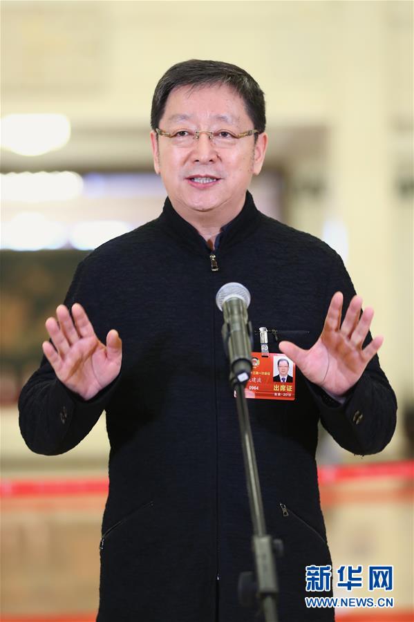 （兩會&middot;XHDW）（4）全國政協(xié)委員接受采訪