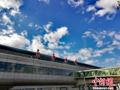 資料圖：烏魯木齊國際機場。 新疆機場集團供圖