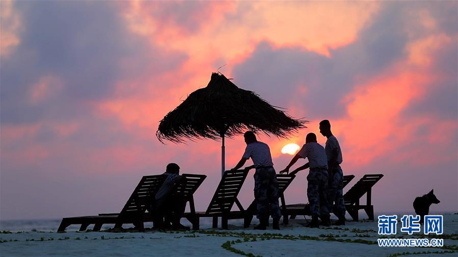 （壯麗70年&middot;奮斗新時代&middot;新華全媒頭條&middot;圖文互動）（9）&ldquo;你在我的航程上，我在你的視線里&rdquo;&mdash;&mdash;走進(jìn)海軍西沙中建島官兵的五彩世界