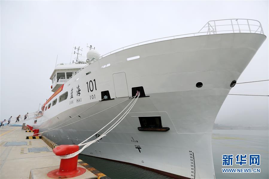 #（社會(huì)）（1）&ldquo;藍(lán)海101&rdquo;號(hào)首航執(zhí)行國(guó)家基金委渤黃海共享航次 