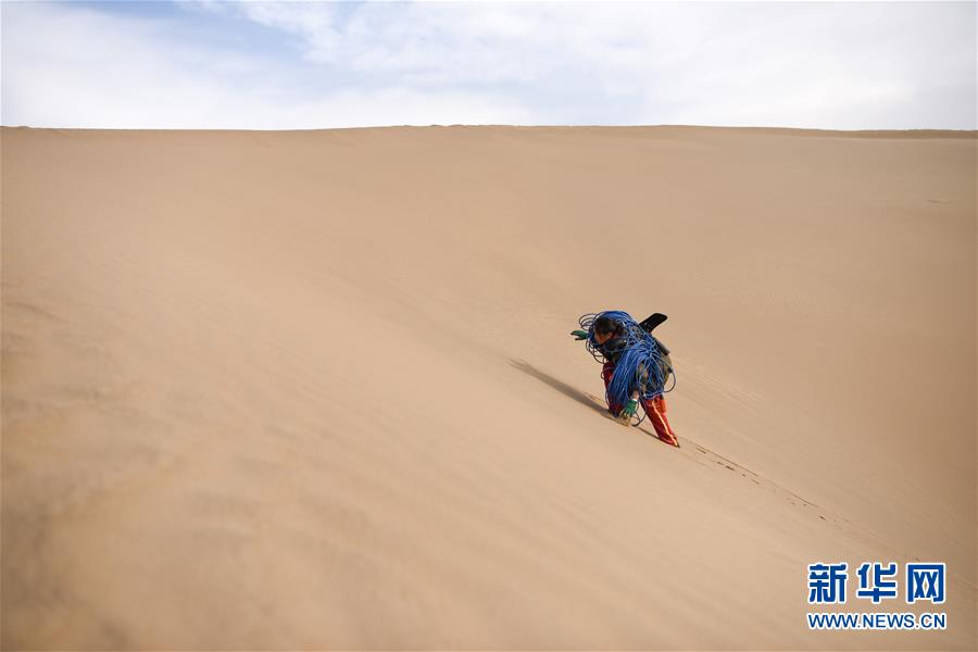 （新春走基層&middot;圖文互動）（3）寒冬里，&ldquo;沙漠玫瑰&rdquo;猶自綻放