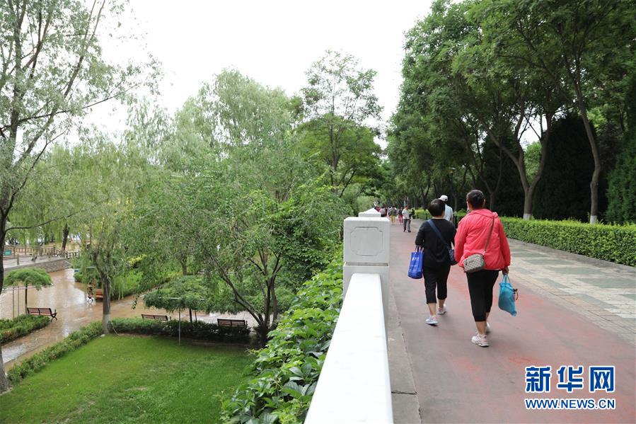 （防汛抗洪&middot;圖文互動）（1）黃河發(fā)生第2號洪水 黃河蘭州段部分設施被淹