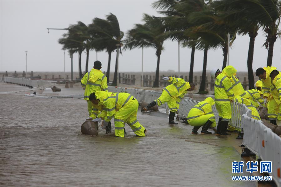 (社會(huì))(1)臺(tái)風(fēng)“海高斯”登陸廣東珠海