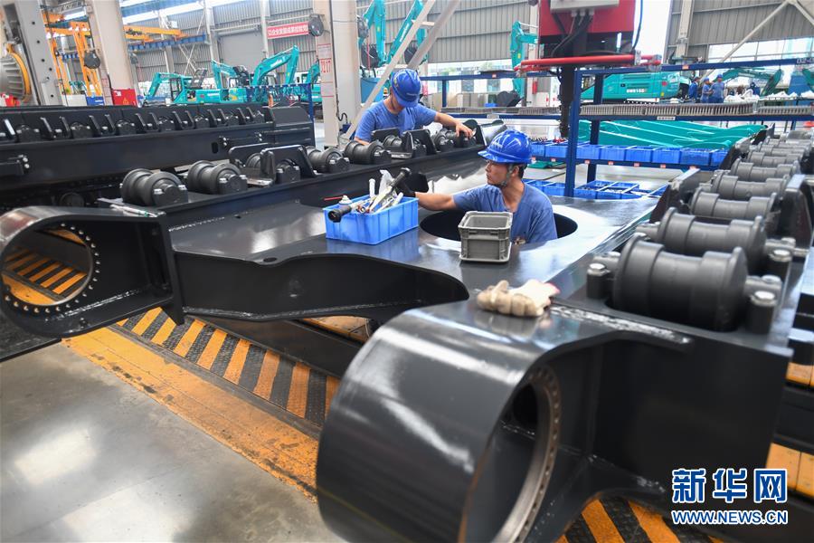 （落實&ldquo;六穩(wěn)&rdquo;&ldquo;六保&rdquo;企業(yè)見聞&middot;圖文互動）（4）&ldquo;智慧工廠&rdquo;引領&ldquo;生產(chǎn)節(jié)拍&rdquo;&mdash;&mdash;走進山河智能一探究竟