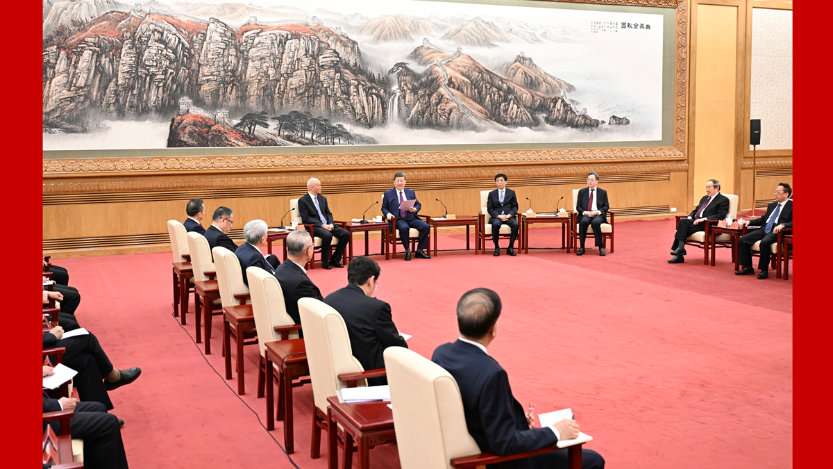 習(xí)近平同黨外人士共迎新春