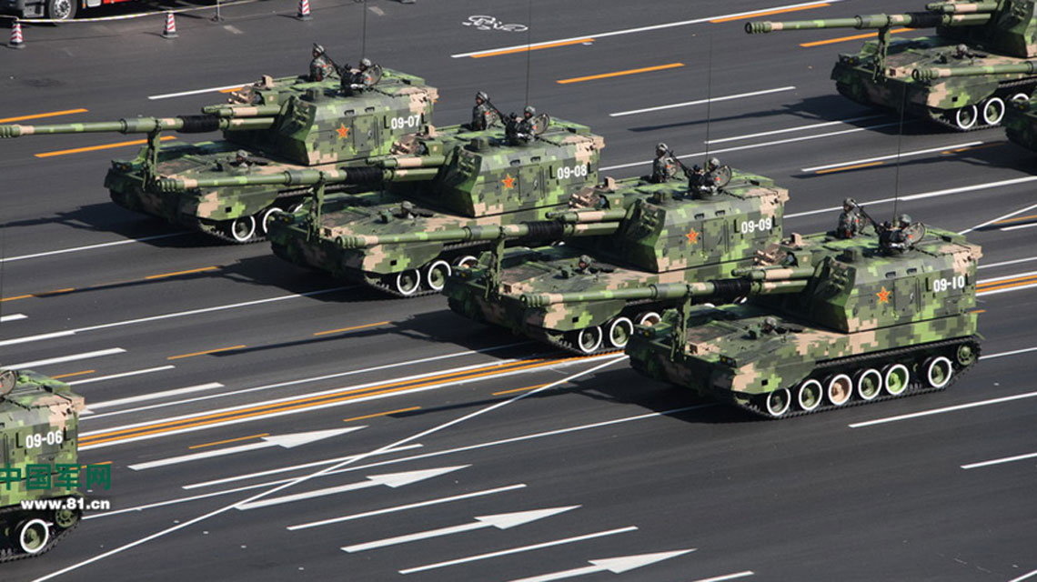 歷次國慶閱兵集錦：英雄！中國炮兵