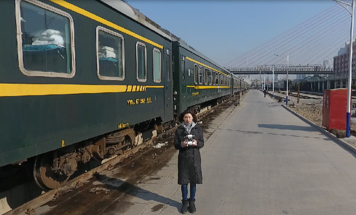 航拍支南列車(chē)的&ldquo;醫(yī)生&rdquo;