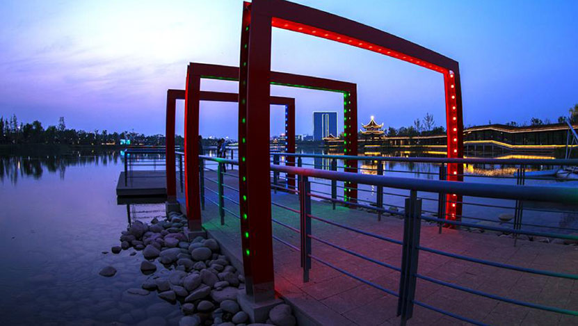 江蘇泰興：生態(tài)修復 &ldquo;詩化&rdquo;岸線