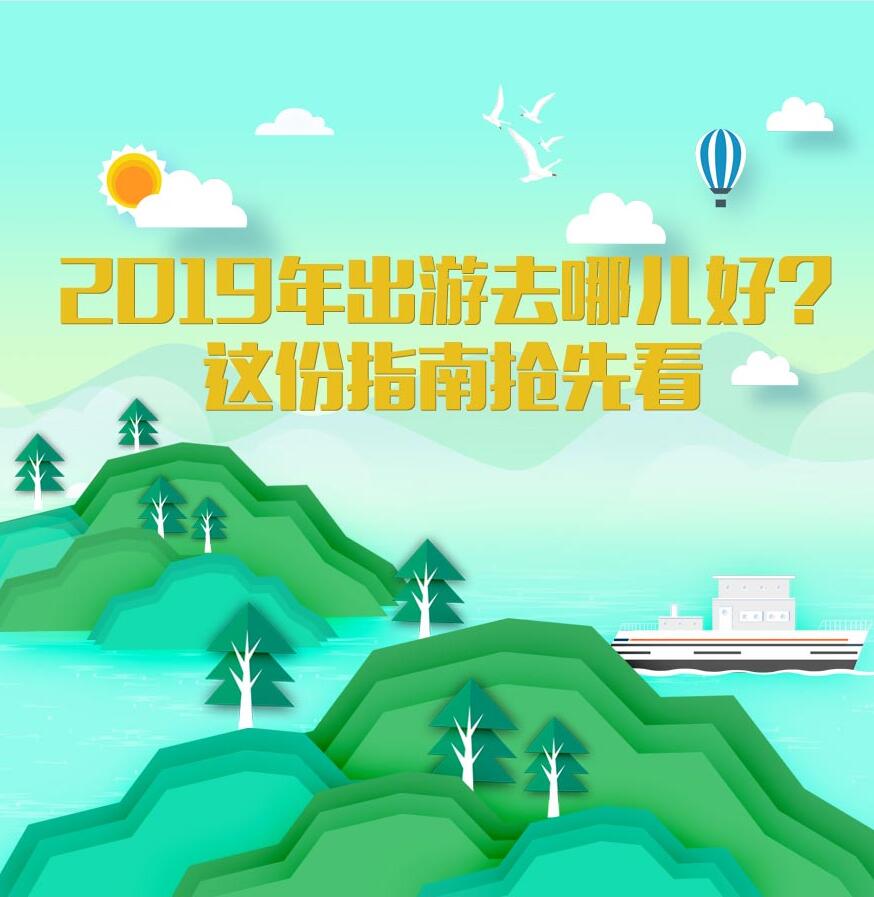 2019年出游去哪兒好？這份指南搶先看