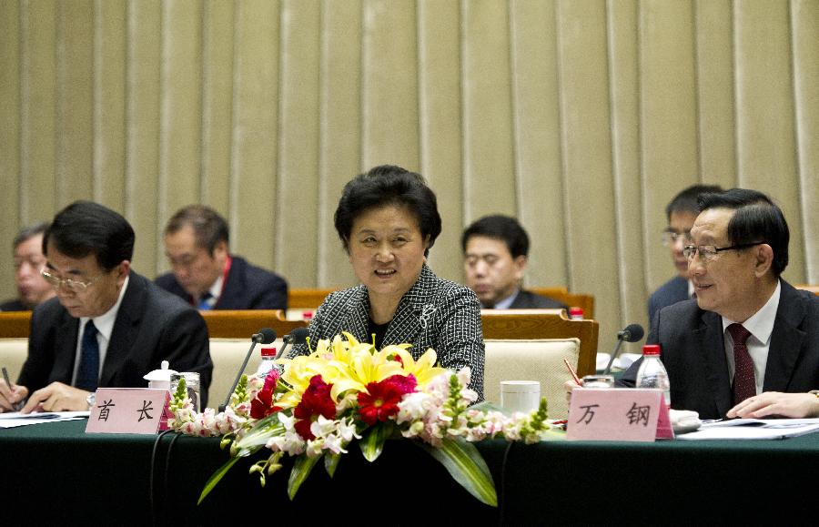 劉延?xùn)|出席2012年全國(guó)科技工作會(huì)議