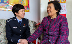 &ldquo;掌上警務(wù)室里的聲音，我會帶到北京&rdquo;