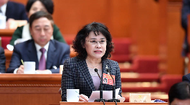 中國(guó)殘疾人聯(lián)合會(huì)主席團(tuán)主席，北京2022年冬奧會(huì)和冬殘奧會(huì)組織委員會(huì)執(zhí)行主席、黨組副書(shū)記 張海迪