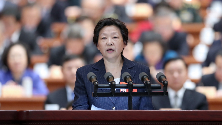 全國政協(xié)人口資源環(huán)境委員會副主任，九三學(xué)社中央副主席 印紅