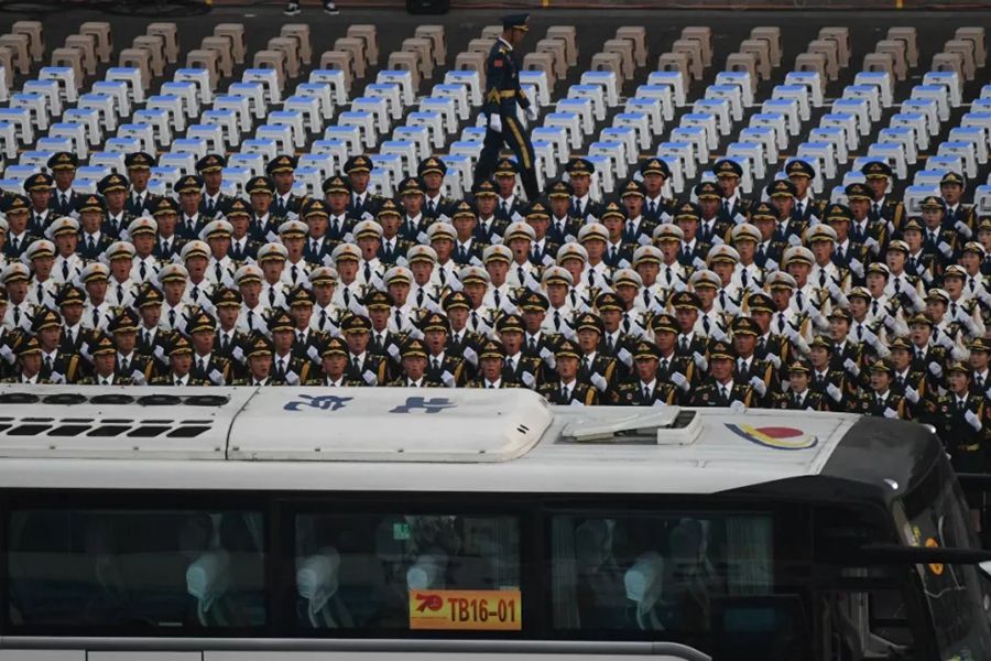 這就是今天早上的北京！