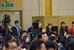 快遞雜志、中國(guó)郵政快遞報(bào)記者提問