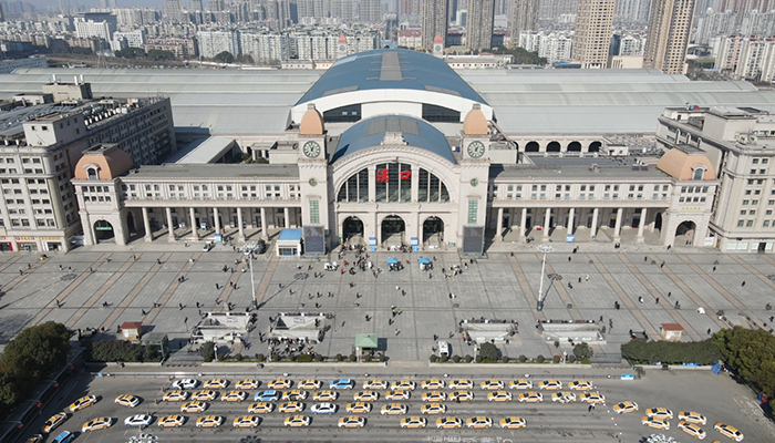 探訪漢口火車(chē)站：疫情防控不放松